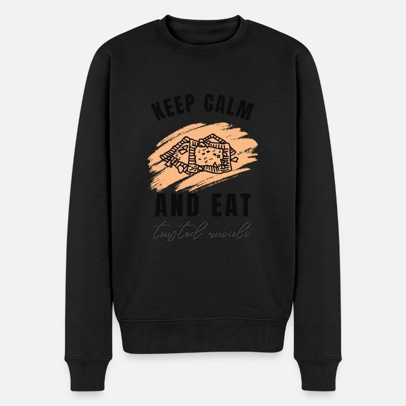 Raviolis grillés à St. Louis - Pull Premium bio Homme - noir