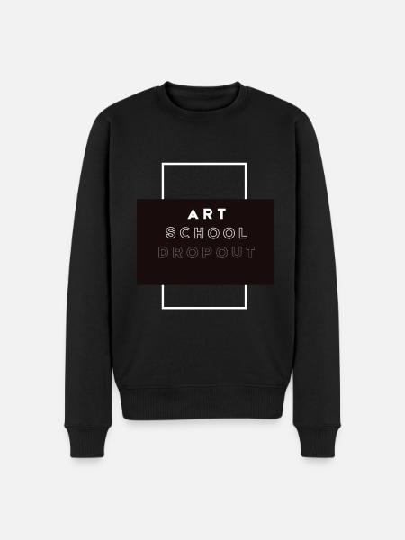 Décrochage scolaire - Pull Premium bio Homme - noir