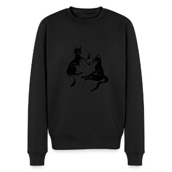 Chess Master Chess Club & 3 Way Chess Game - Pull Premium bio Homme - noir - Devant - Nico (187cm)