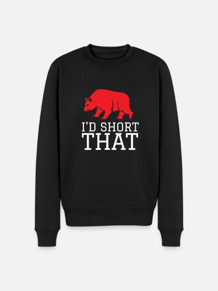 Volatility Options Trading Trader - Men's Premium Organic Jumper - black