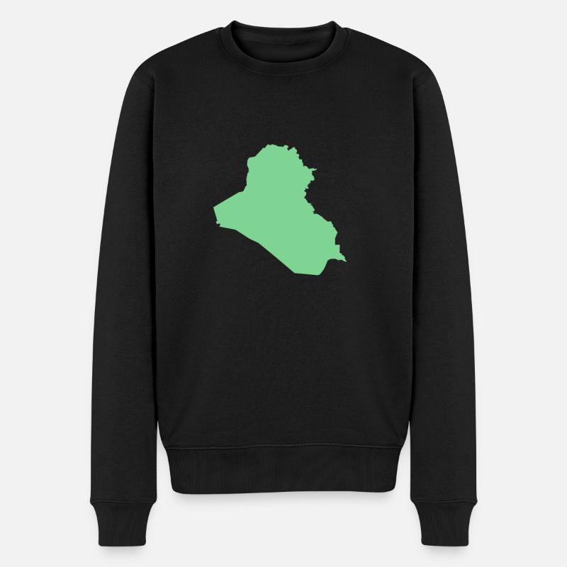 Assyrian Mythology Sumerian Mesopotamia - Männer Premium Bio Pullover - Schwarz