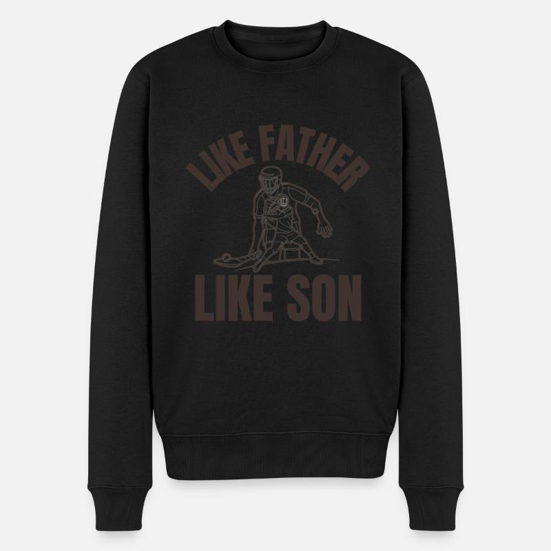 Irish Dublin Hurling - Männer Premium Bio Pullover - Schwarz