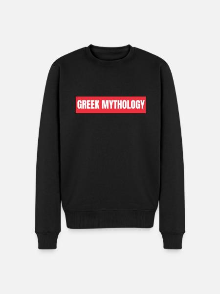 Greek Mythology Gods Ancient Greece - Men's Premium Organic Jumper - black