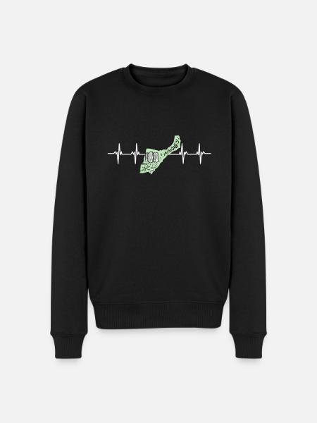 Argentina Flag Misiones - Men's Premium Organic Jumper - black