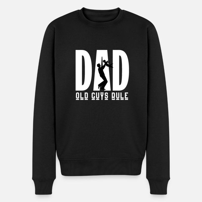 Retraite- - Pull Premium bio Homme - noir