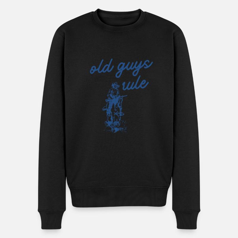 Retraite- - Pull Premium bio Homme - noir