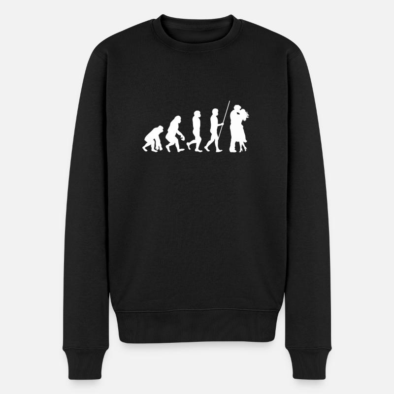 Mariage - Mon mari est - Pull Premium bio Homme - noir