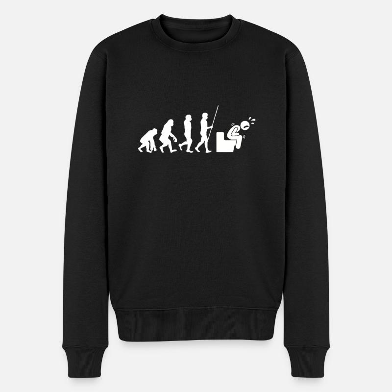Je fais beaucoup caca - Pull Premium bio Homme - noir