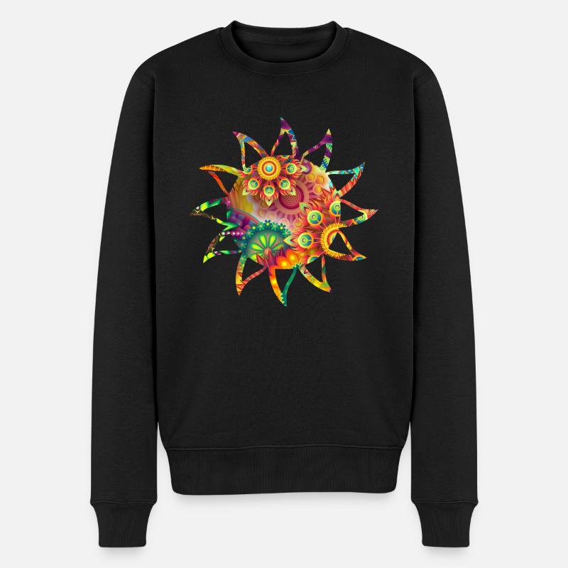 Soleil - Pull Premium bio Homme - noir