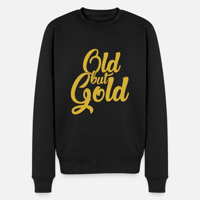 Old but or - Pull Premium bio Homme - noir