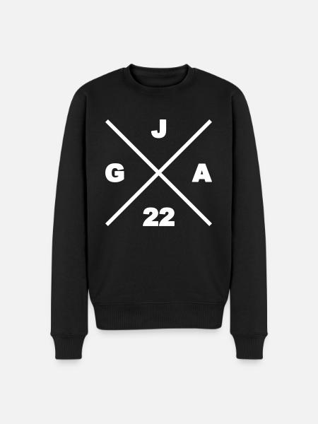 JGA 22 - Männer Premium Bio Pullover - Schwarz