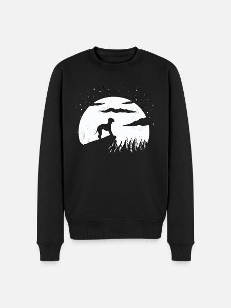 Bedlington Terrier - Pull Premium bio Homme - noir