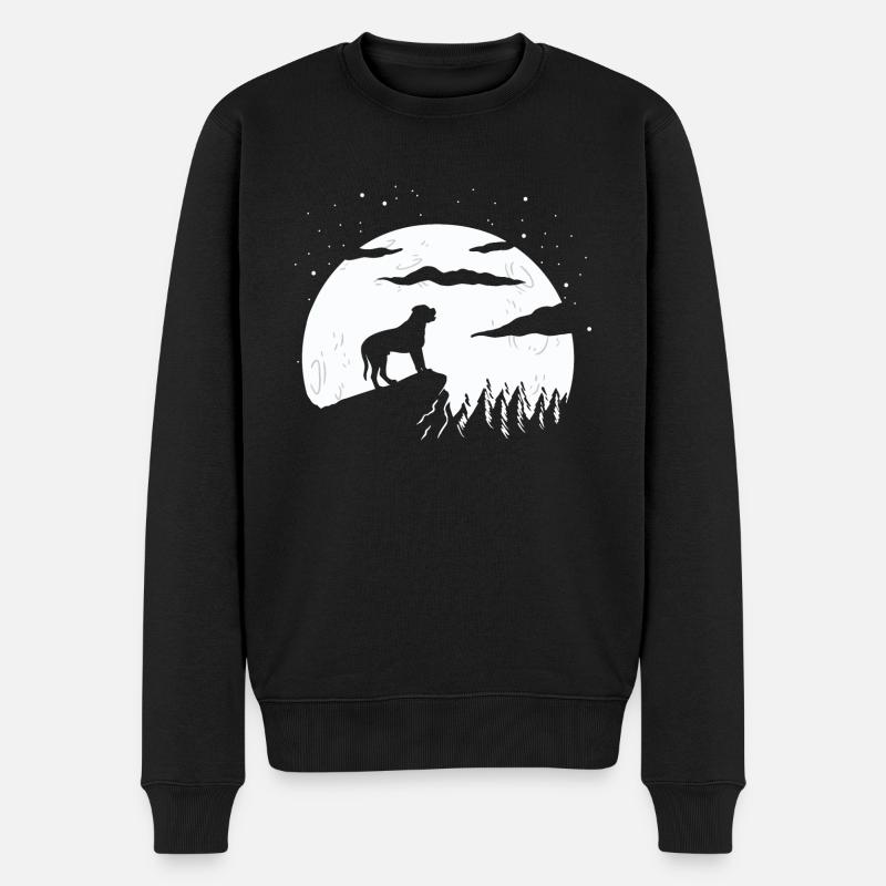 Bullmastiff - Männer Premium Bio Pullover - Schwarz