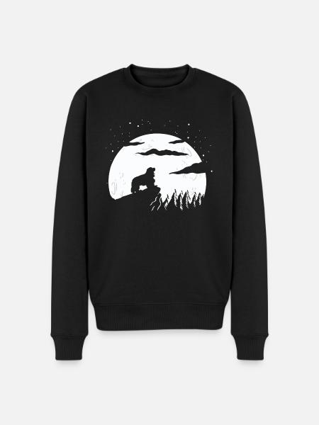 Cavalier King Charles Spaniel - Männer Premium Bio Pullover - Schwarz
