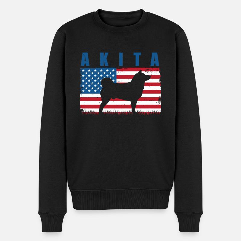 Akita - Pull Premium bio Homme - noir