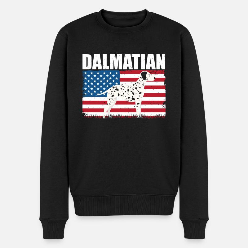 Dalmate - Pull Premium bio Homme - noir