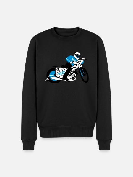 speedway - Männer Premium Bio Pullover - Schwarz