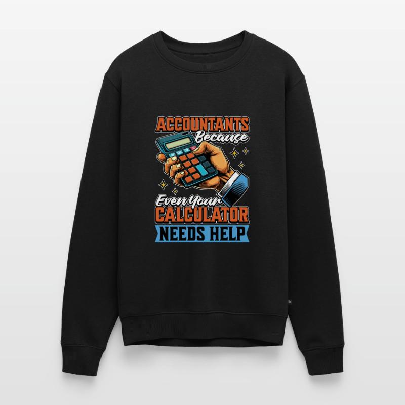 Comptables parce que même votre aide-comptable auditeur Pull Premium bio Homme