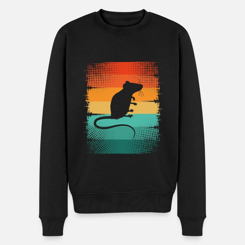 Rat - Pull Premium bio Homme - noir