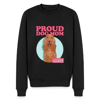 Cocker Spaniel Maman Cocker Spaniels Cadeaux - Pull Premium bio Homme - noir - Devant - Nico (187cm)