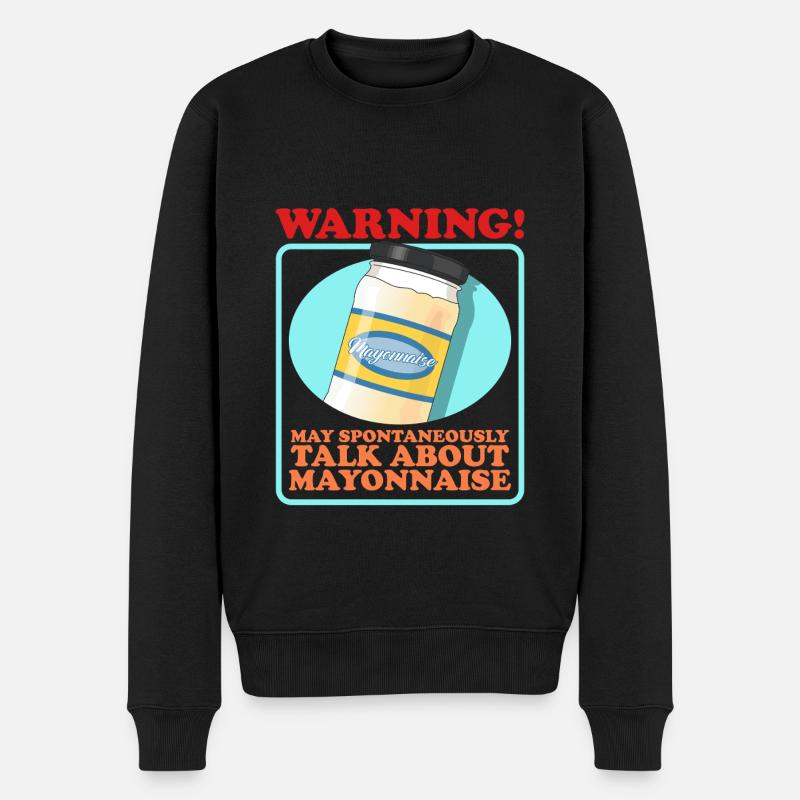 Mayonnaise Mayo Cadeaux - Pull Premium bio Homme - noir