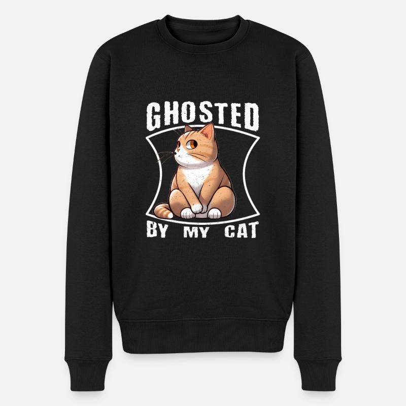 Ignoré par mon chat - Pull Premium bio Homme - noir