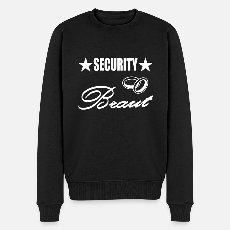 Junggesellinnenabschied - Männer Premium Bio Pullover - Schwarz