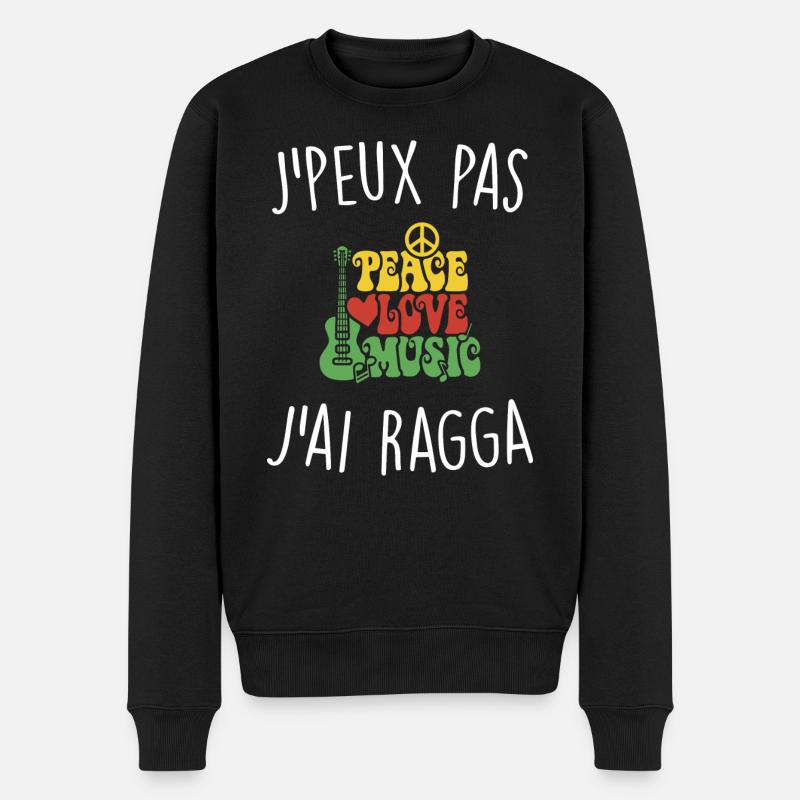 J'peux pas j'ai ragga - Pull Premium bio Homme - noir
