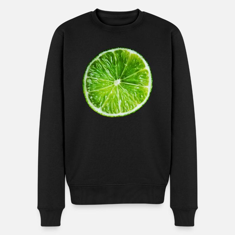 Chaux - Pull Premium bio Homme - noir