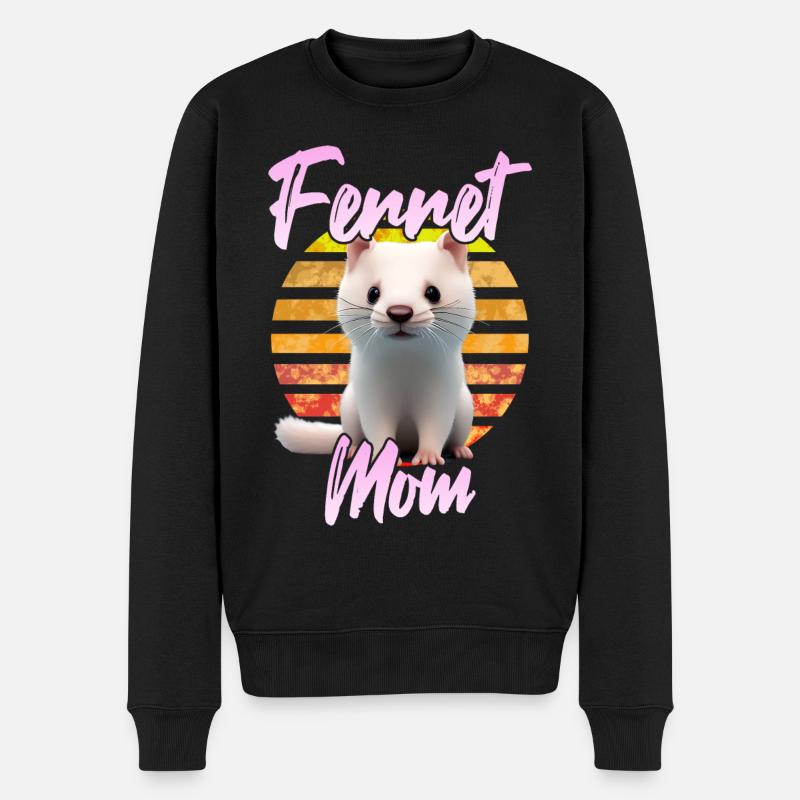 Maman furet - Pull Premium bio Homme - noir