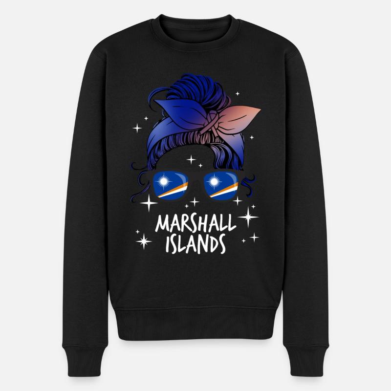 Marshall (Îles) - Pull Premium bio Homme - noir