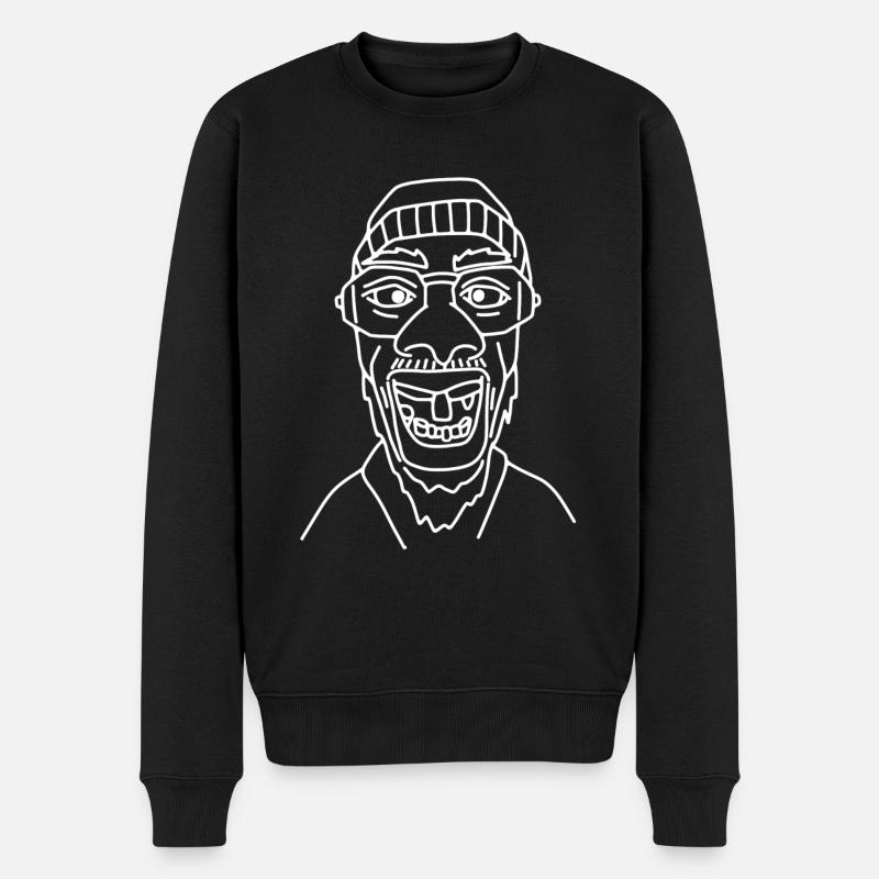 Un gars sympa - Pull Premium bio Homme - noir