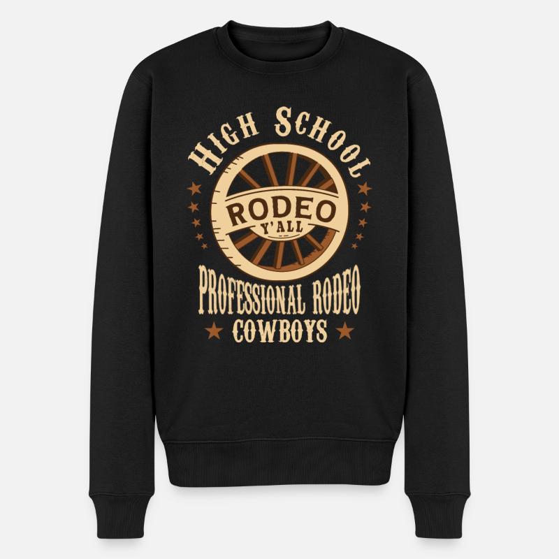 Rodéo au lycée - Pull Premium bio Homme - noir