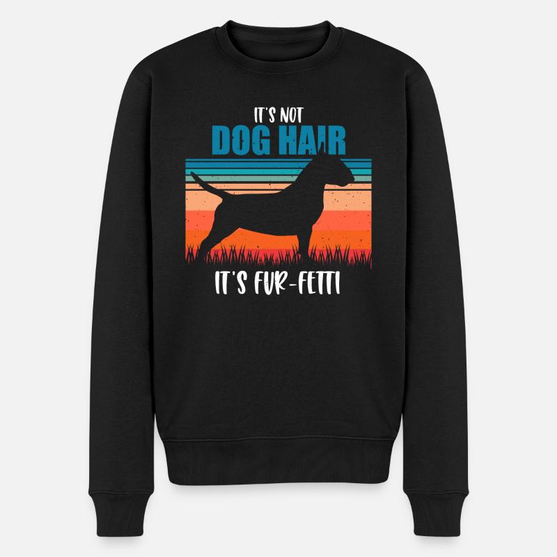 Bullterrier Bull Terrier - Pull Premium bio Homme - noir
