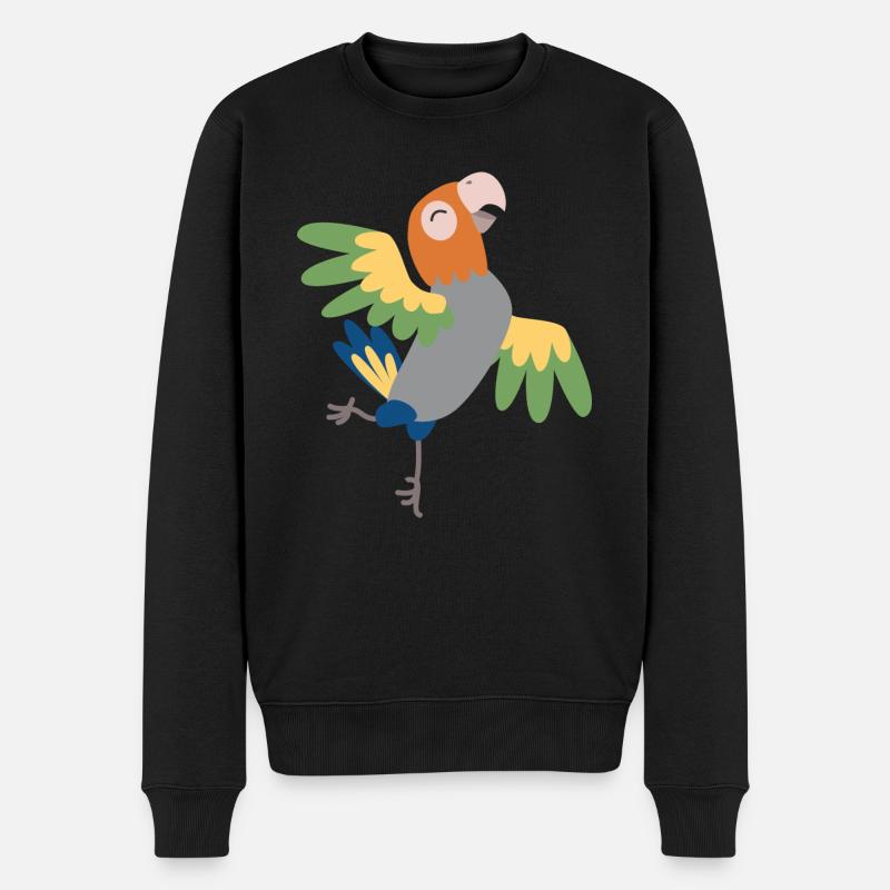 Perroquet - Pull Premium bio Homme - noir