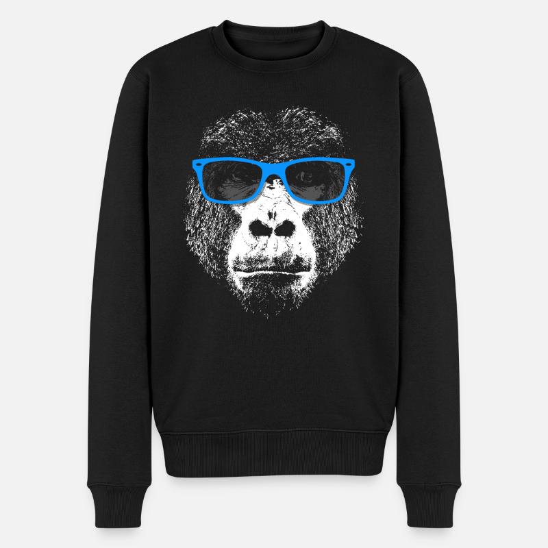 Gorille - Pull Premium bio Homme - noir