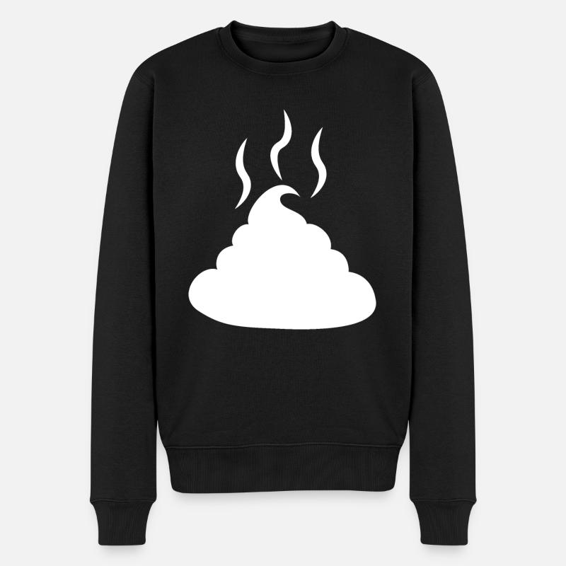 DOG CAT PET - Männer Premium Bio Pullover - Schwarz