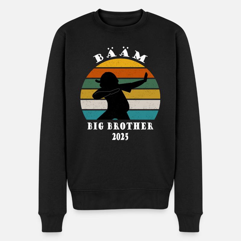 Kids Big Brother 2025 Annonce Cadeau Dab - Pull Premium bio Homme - noir