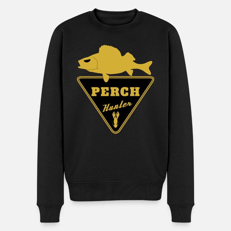 Perch Hunter Batch 2 - Pull Premium bio Homme - noir