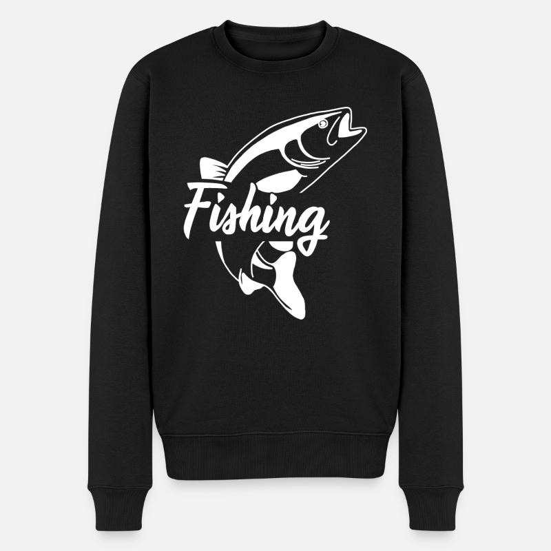 Pêche pêche pêche - Pull Premium bio Homme - noir