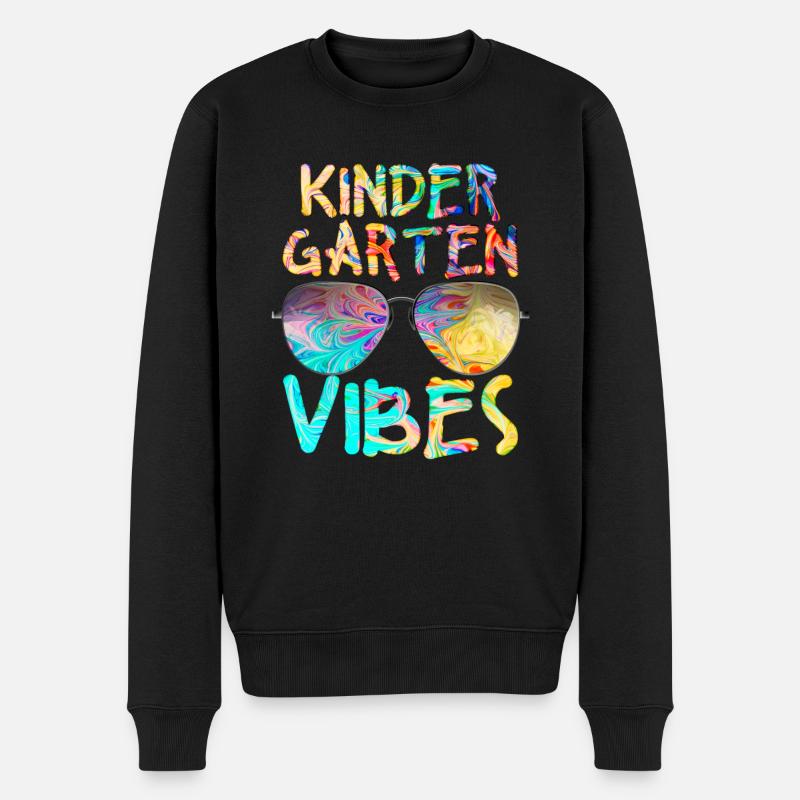 Maternelle Vibes Enseignante de maternelle - Pull Premium bio Homme - noir