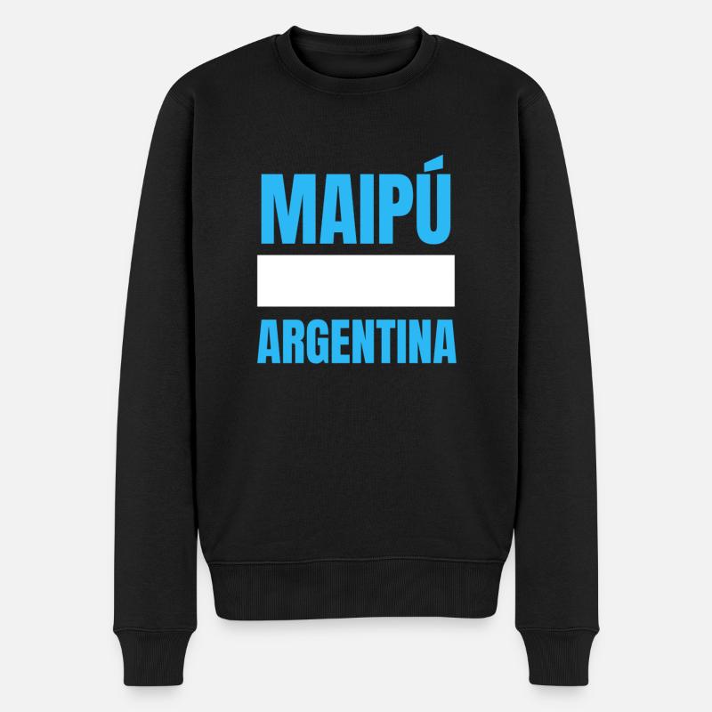Maipu Argentine Maipu Argentine - Pull Premium bio Homme - noir