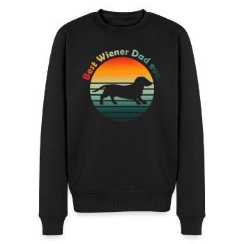 Le meilleur papa viennois de tous les temps - Pull Premium bio Homme - noir - Devant - Nico (187cm)