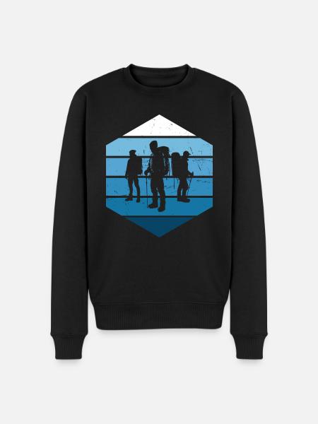 Climbing Boulder Men's Climber Climber - Men's Premium Organic Jumper - black