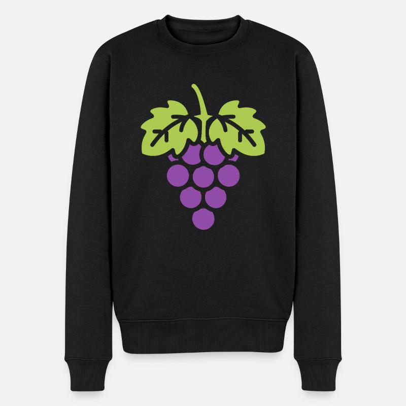 Raisin - Pull Premium bio Homme - noir