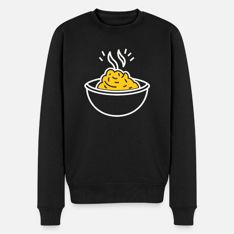 Purée - Pull Premium bio Homme - noir