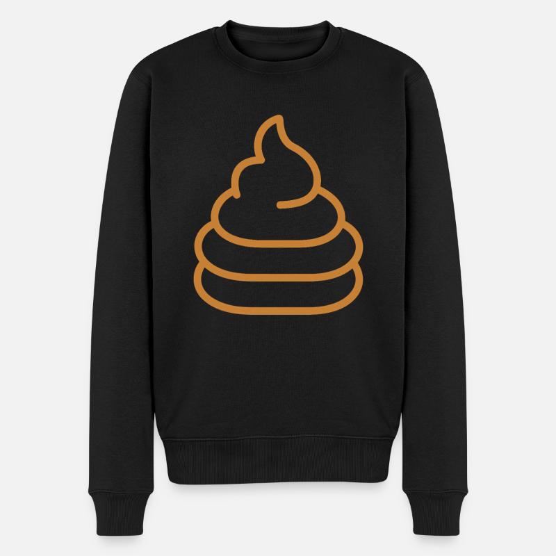 caca - Pull Premium bio Homme - noir