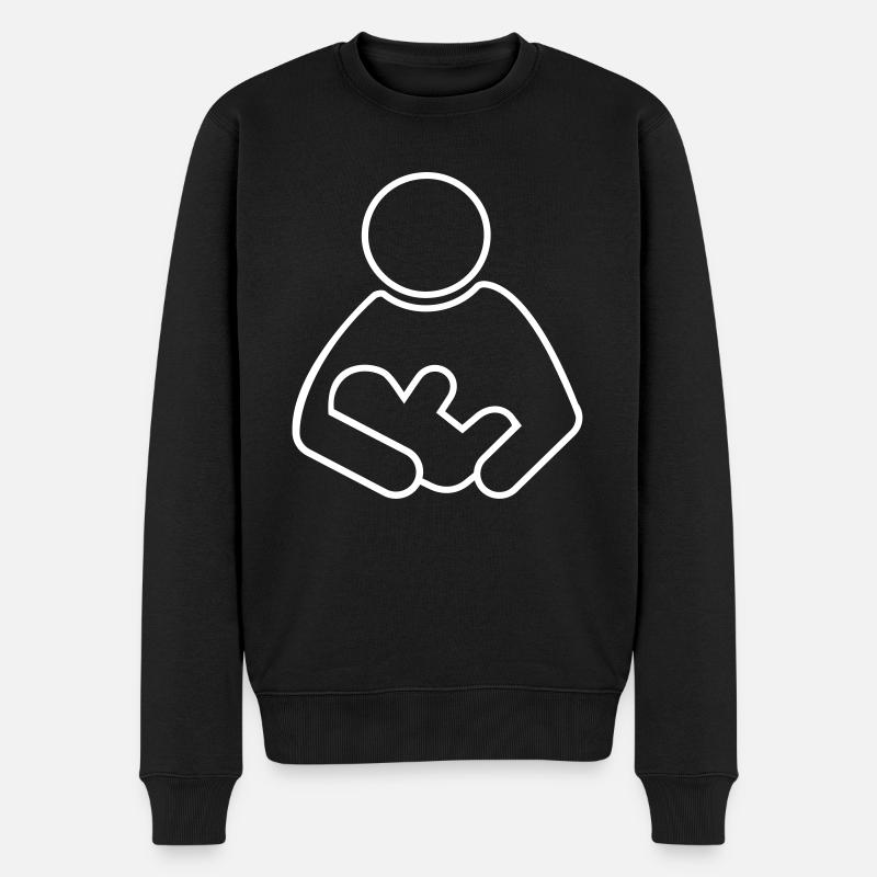 allaiter - Pull Premium bio Homme - noir