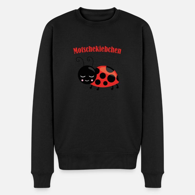 Modschegiebchen Motschekiebchen Geschenk 0811 - Männer Premium Bio Pullover - Schwarz