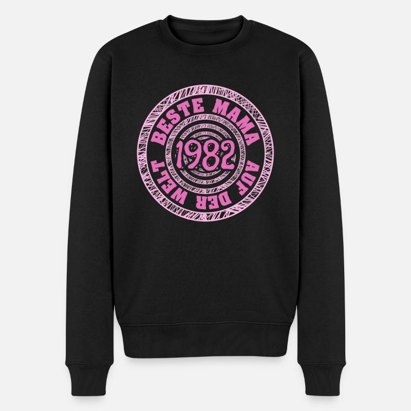 Année 1982 - Pull Premium bio Homme - noir